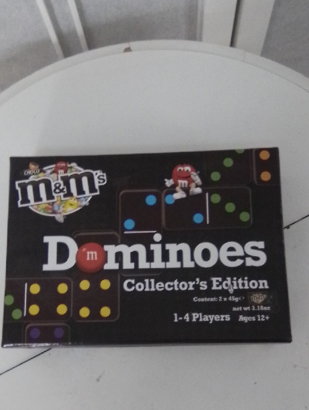 M&M'S Dominoes Collector's Edition - Black with Colorful Dots